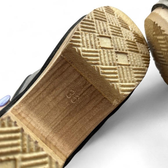 No. 6 Shearling Dakota Clogs Grey Suede Sz 36 us 6 - Picture 8 of 8